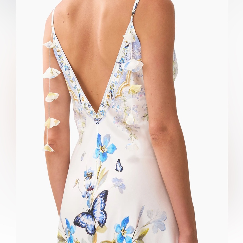 Camilla
Botanical Ballads Silk Maxi Dress NWT S